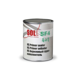 SOLL Akrylslipgrund SF4 – 1L & 3.8L (inkl. härdare FH5)