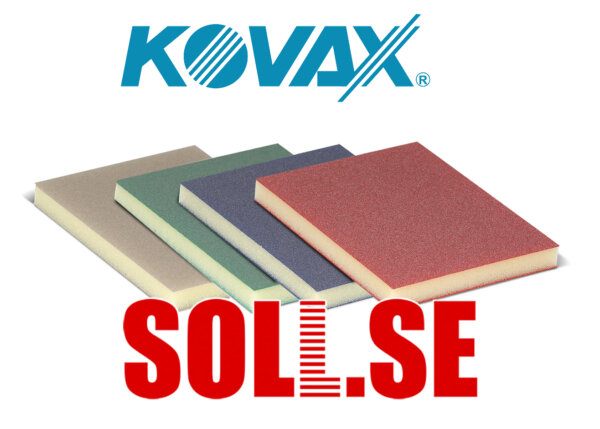 Kovax dubbelsidig slip-pad P360 - P1200