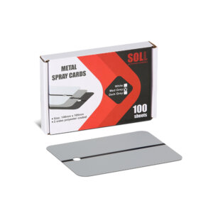 SOLL Sprayoutkort, 148mm x 105mm - grå
